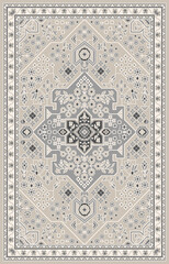 Carpet bathmat and Rug Boho Style ethnic design pattern with distressed woven texture and effect
