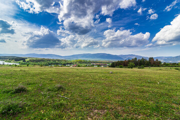 Mountains and hills near the dam of Jrebchevo, Eastern Bulgaria
