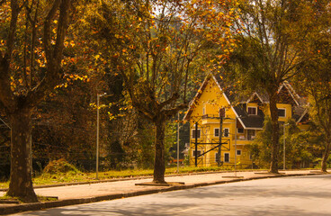 Paisagens de Campos do Jord&atilde;o S&atilde;o Paulo Brasil.
