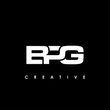 BPG Letter Initial Logo Design Template Vector Illustration