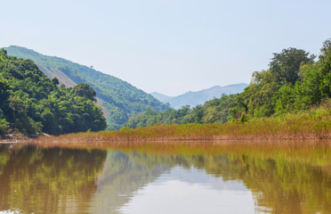 Mekong river in Laos