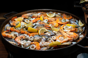 Seafood  Paella