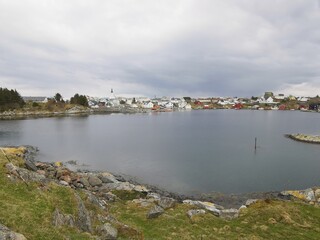 Fototapeta premium Fedje Island West Coast Norway Travel Holiday