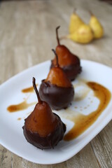 Pere al cioccolato