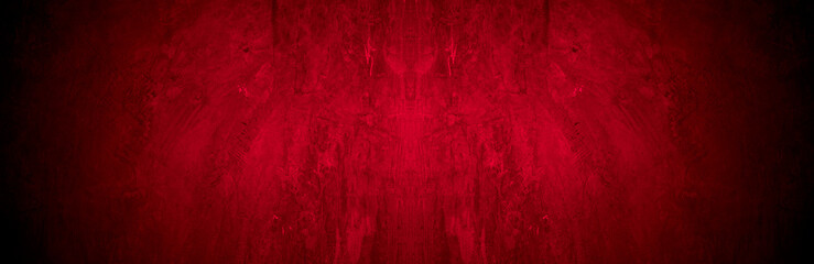 Old wall texture cement black red  background abstract dark color design are light with white gradient background.