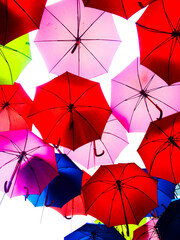 umbrellas background