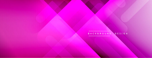 Dynamic lines abstract background. 3D shadow effects and fluid gradients. Modern overlapping forms