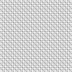 Horizontal, vertical and diagonal mesh. Vector monochrome grid.