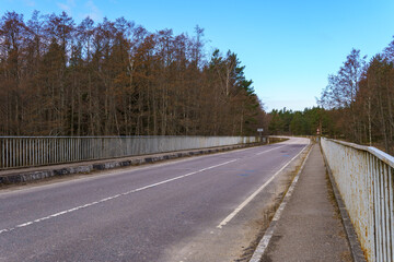 Fototapeta premium Abandoned bridge