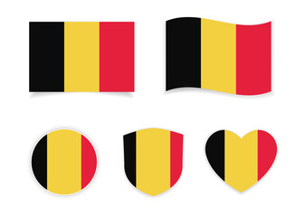 belgium national flag icon