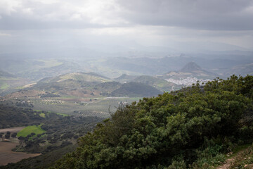 Views from the Terril mountain in Seville.