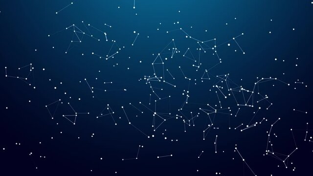 video, sfondo, rete, molecole, intrecciato