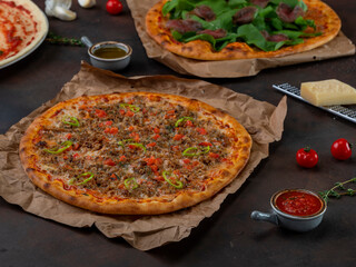 mixed pizza