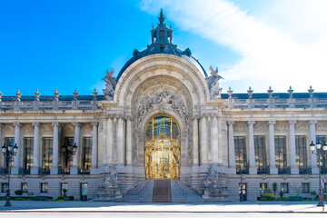 Paris, the « Petit Palais », beautiful building in a chic area of the french capital
 - Powered by Adobe