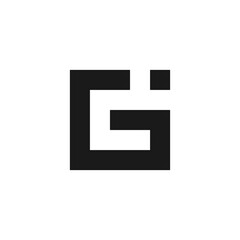 IG letter logo design