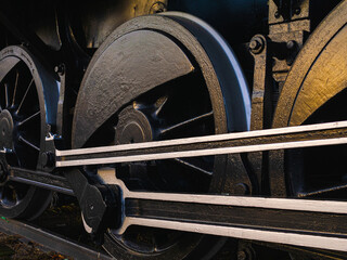 steam locomotive wheels