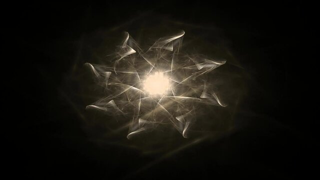 Abstract design made of sacred symbols signs geometry and designs on the subject of astrology alchemy magic
