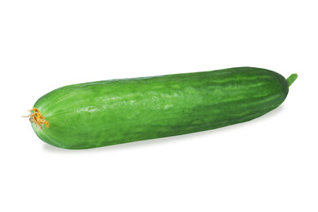 Cucumber on isolated white background