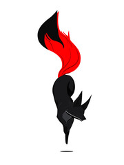 fox vector art