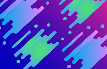 Modern Abstract background with cool colors and edges. Gradient design vector.