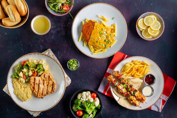 grilled chicken fillet