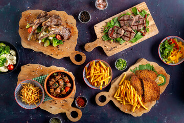 grilled beef tenderloin serving