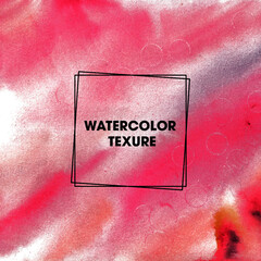 Abstract colorful watercolor for background