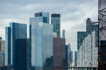 Fototapeta na wymiar view of New York City skyline