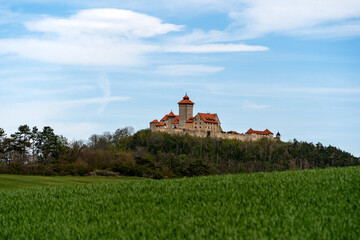 Die mächtige Veste Wachsenburg in Thüringen
