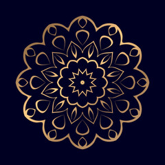 Decorative round Mandalas for coloring book ornaments. Unusual flower shapes Oriental mandala vector.