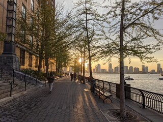 Battery Park City, New York City, NY - April 2021