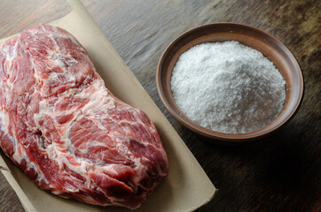 Homemade Capicola (coppa). Dry-cured pork loin step-by-step recipe