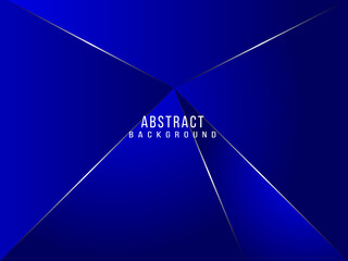 Abstract gradient with lines geometric blue modern shape background pattern