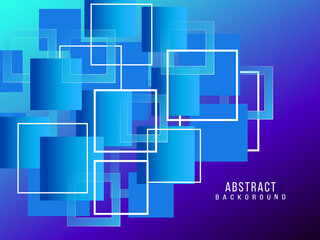 Fototapeta premium Abstract gradient with lines geometric blue modern shape background pattern