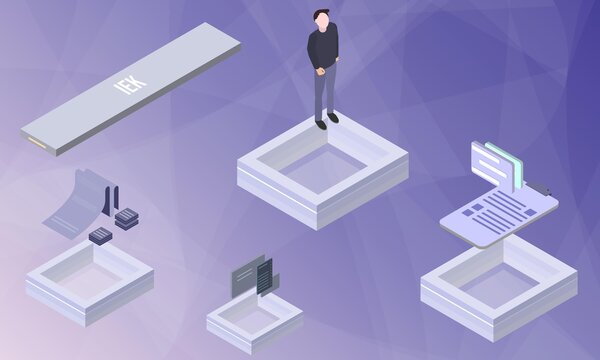IEK concept on abstract design