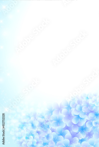 あじさい 梅雨 暑中見舞い 背景 Abstract Poster Abstra J Boy
