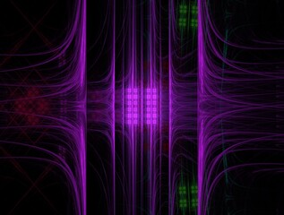 Imaginatory fractal background generated Image