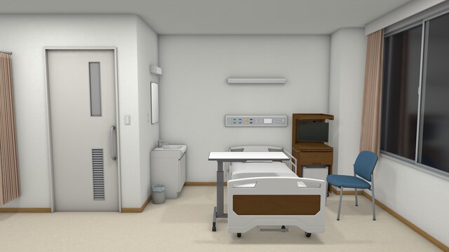 病院の病室