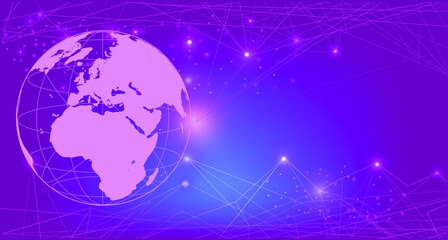 Abstract sense of science and technology graphic design