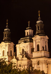 Fototapeta na wymiar St. Nicholas Church Prague