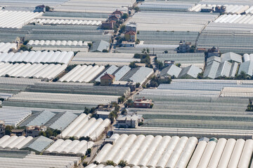 Endless greenhouses in Demre, Turkey