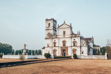 Se Cathedral Church in Old Goa, India