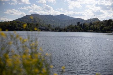 lake in the mountains