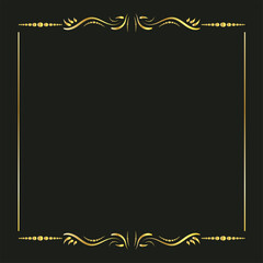 Underlines and text separators. Vector illustration. Isolated border for text, invitations, cards, books, menus. Design element.