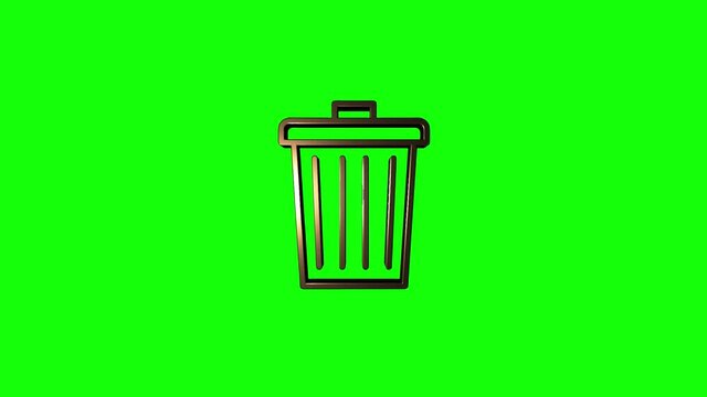Office icon. Web icon set. Office, great design for any purposes. Motion graphics.