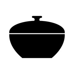 Wok sketch icon isolated on white background. Wok sketch icon for infographic, website or app.