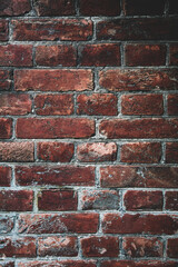 Brick wall for background