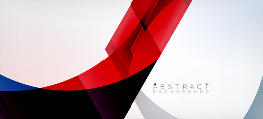 Vector color hexagons geometric abstract background