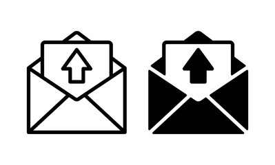 Mail icon vector. E-mail symbol vector