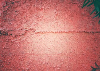 Rough concrete wall texture, dark red vignette, vintage style, can be used as background and wallpaper.